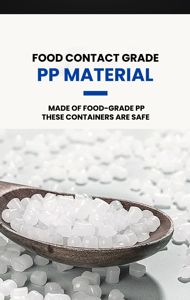 Round Plastic Container With Lid