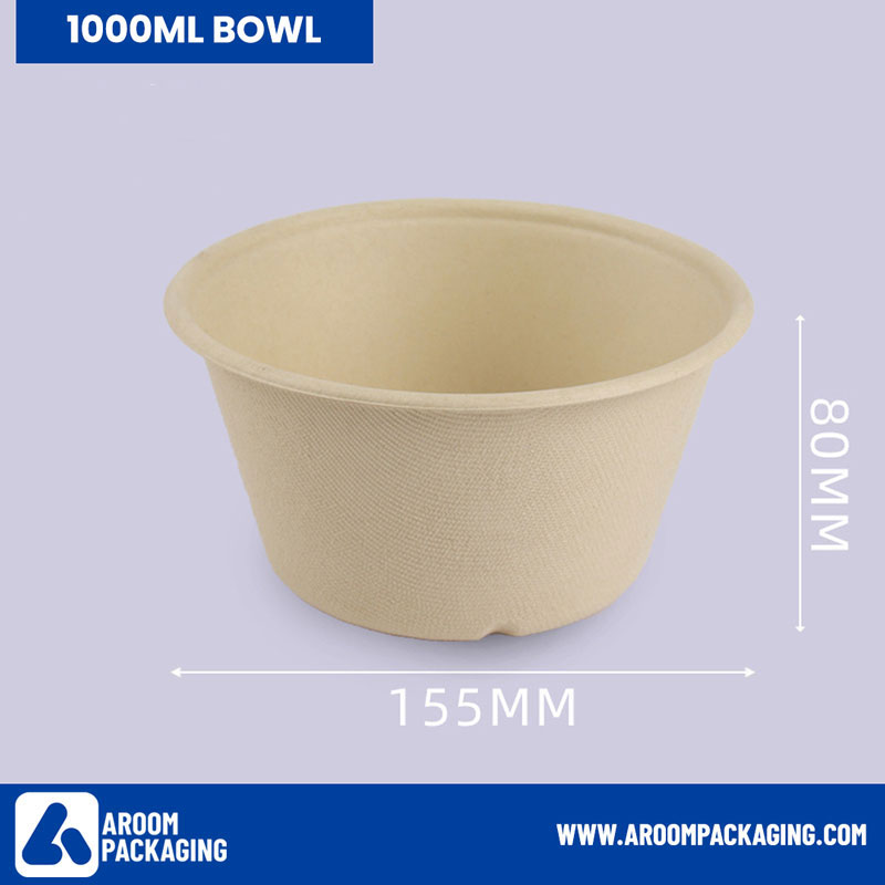 Bagasse Bowl 1000 ML