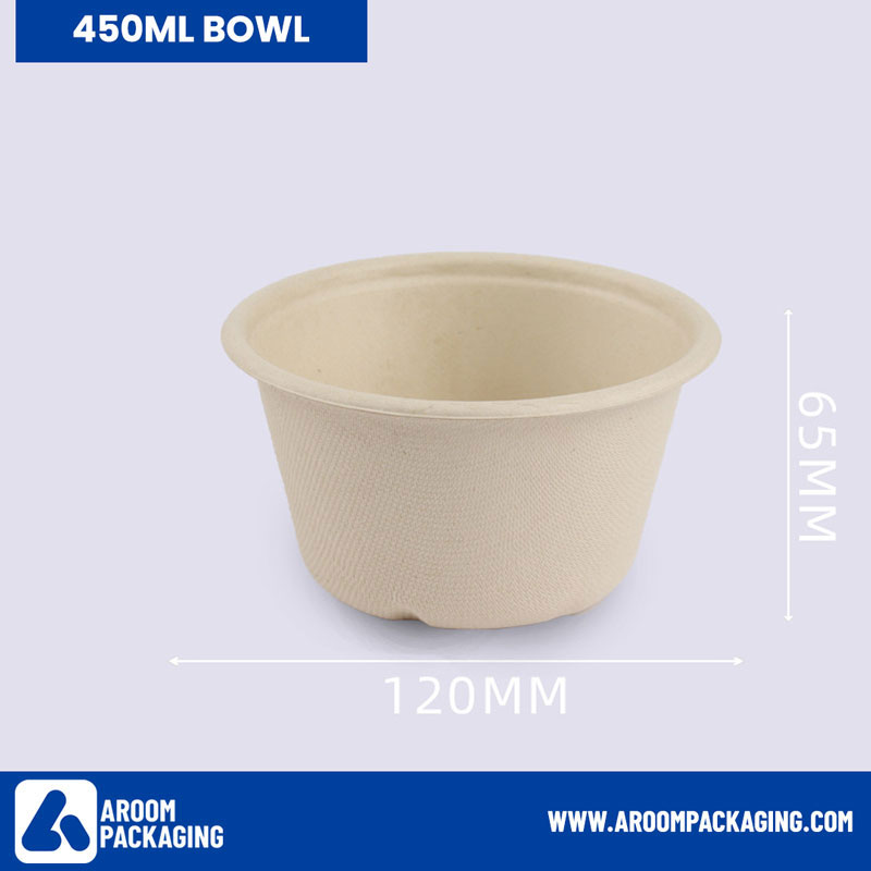 Bagasse Bowl 450 ML