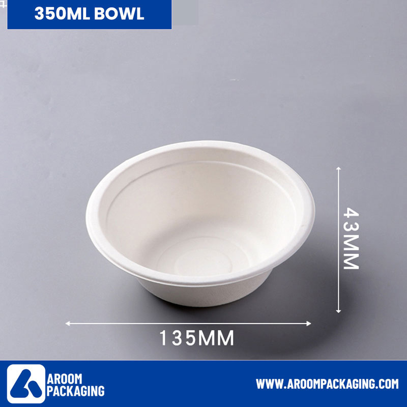 Bagasse Bowl 350 ML