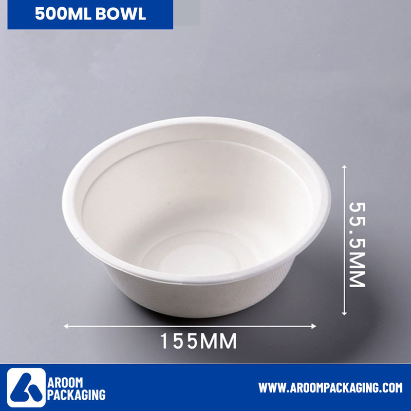 Bagasse Bowl 550 ML