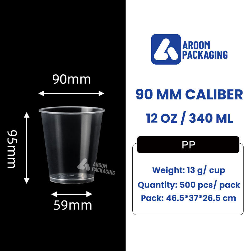 360 ML Clear PP Injection Transparent Cup