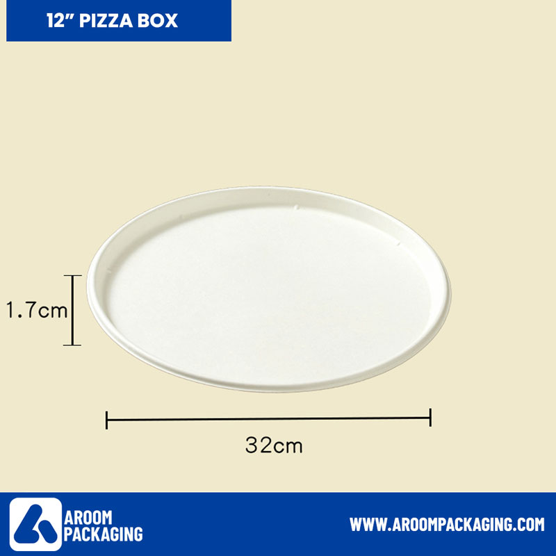 Sugarcane Bagasse 12 Inch Oval Plate